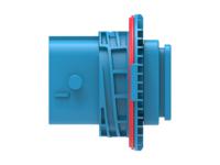 2-2366509-4 TE Connectivity, 2-2366509 Connector Housing Receptacle Blue Cable Mount 48 Way, Cable Termination