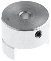 mjs19-4-a Ruland Jaw Coupling, 19mm Outside Diameter, 4mm Bore, 27.2mm Length Coupler