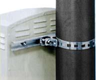 842-8484 RS PRO Steel Pole Mounting Kit for Use with Wall Box, 140 → 260mm