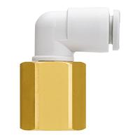 kq2lf10-02a SMC KQ2 Series Elbow Threaded-toTube Adaptor, 10 mm to Rc 1/4 Female, Threaded-to-Tube Connection Style, KQ2LF10-02A