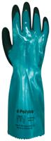 giog110 Polyco Healthline Grip It Green Nitrile Work Gloves, Size 10, Nitrile Foam Coating