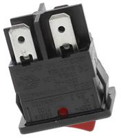 h8503vbnaa Arcolectric (Bulgin) Ltd Illuminated SPST, On-Off Rocker Switch Panel Mount