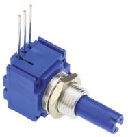 91a1a-b28-e15l Bourns 91 10kΩ Rotary Potentiometer 1-Gang, Panel Mount (Through Hole), 91A1A-B28-E15L