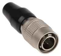 hr10a-7p-4p73 Hirose Circular Connector, 4 Contacts, Cable, Miniature Connector, Plug, Male, HR10 Series