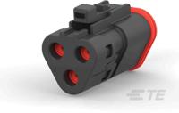 dt06-3s-te32-1-2303816-4 Deutsch, DEUTSCH DT Automotive Connector Plug Black 3 Way DT06-3S-TE32 / 1-2303816-4