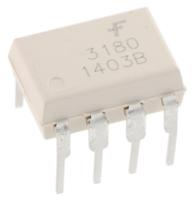 fod3180 onsemi, FOD3180 DC Input MOSFET Output Optocoupler, Through Hole, 8-Pin DIP