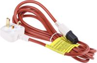 815-846 RS PRO IEC C13 Socket to Type G UK Plug Power Cord, 3m