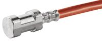 90255031-378-1003-1-11-2500000 Jumo PT100 RTD Sensor, 10mm Dia, 16mm Long, 2 Wire, Strip Sensor, Class B +180°C Max