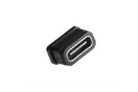 uc-00pfft-qf7001 Amphenol Industrial Straight, SMT Mount, Socket- Single Port Type Type C IP67 USB C Connector