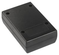 192-0761 RS PRO Black ABS Enclosure, IP54, IK06, 97.45 x 63.4 x 30.5mm