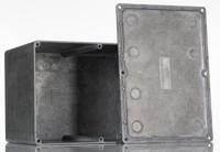 1550f Hammond 1550 Series Natural Die Cast Aluminium Enclosure, IP54, Natural Lid, 171 x 121 x 105mm