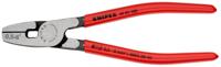 97-81-180 Knipex Hand Crimp Tool for Wire Ferrules, 0.5 → 6mm² Wire