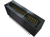 mec1-120-02-f-d-a Samtec MEC1 Series Vertical Female Edge Connector, Surface Mount, 40-Contacts, 1mm Pitch, 2-Row, Solder Termination
