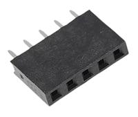 m20-7820546 HARWIN Straight Through Hole Mount PCB Socket, 5-Contact, 1-Row, 2.54mm Pitch, Solder Termination