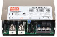 rsp-2000-12 MEAN WELL Switching Power Supply, RSP-2000-12, 12V dc, 100A, 1.2kW, 1 Output, 127 → 370 V dc, 90 → 264 V