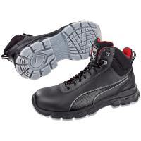 630101 Puma Safety CONDOR BLACK MID Unisex Black Steel Toe Capped Safety Shoes, UK 8, EU 42