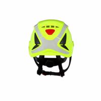7100175100 3M X5000 Green Safety Helmet with Chin Strap, AdjustableVentilated