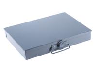 303-4652 Durham 16 Cell Grey Steel Compartment Box, 50mm x 339mm x 234mm