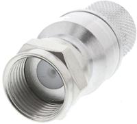 j01600a0006 Telegartner, Plug Cable Mount F Connector, 75Ω, Crimp Termination, Straight Body