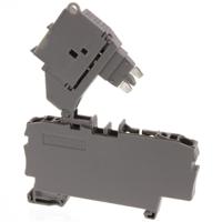 2002-1611 WAGO  2002 Series Grey, 2.5mm², 1-Level, Push-In Cage Clamp Termination, Fused, ATEX