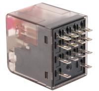 pt570524-8-1419111-7 TE Connectivity PCB Mount Power Relay, 24V ac Coil, 6A Switching Current, 4PDT