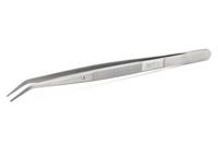 24sa Weller Erem 150 mm, Stainless Steel, Pointed; Inside Serrated, Tweezers