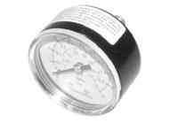 18-015-853 Norgren G 1/4 Analogue Pressure Gauge 16bar Bottom Entry 63mm Outside Diameter