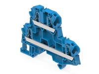 1snk706220r0000 Entrelec 1SNK706220R0000 ENTRELEC SNK Series Blue, 4mm², 2-Level, Push In Termination