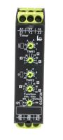g2zif20-24-240v-acdc Tele G2ZIF20 Series DIN Rail Mount Timer Relay, 24 → 240V ac/dc, 2-Contact, 10.05 s → 10h, DPDT