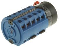 ca10a369gba001ft Kraus & Naimer, 5P 2 Position 60° Double Throw Cam Switch, 20A