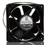 144-4132 RS PRO Axial Fan, 24 V dc, DC Operation, 181.8m³/h, 5.28W, 220mA Max, 120 x 120 x 32mm