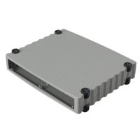 077002010 Rose Wavetronic Series Black, Grey Aluminium Desktop Enclosure, 268 x 324 x 55mm