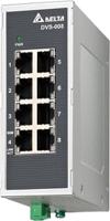 dvs-008i00 Delta Electronics Industrial Ethernet Switch, 8 RJ45 Ports, 2.4Mbit/s Transmission, 12 → 48V dc