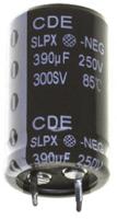 slpx101m400a3p3 Cornell-Dubilier 100μF Electrolytic Capacitor 400V dc, Through Hole - SLPX101M400A3P3