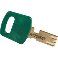 150368 Brady LOTO-101 Key Weatherproof Nylon, Steel Padlock, 6.35mm Shackle, 38.00mm Body