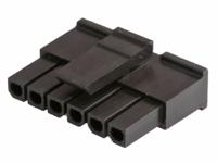43645-0600 Molex, Micro-Fit 3.0 Female Connector Housing, 3mm Pitch, 6 Way, 1 Row