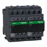 lc2d38bd Schneider Electric Contactor, 24 V dc Coil, 3-Pole, 38 A, 18.5 kW, 1NC + 1NO