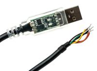 usb-rs485-we-5000-bt FTDI Chip RS485 USB A Male to Cable End Converter Cable