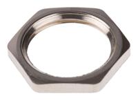 gmm-m20 PMA Nickel Nickel Plated Brass Cable Gland Locknut, M20 Thread