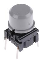 3ftl61d03 MEC Grey Tact Switch, SPST 50 mA @ 24 V dc