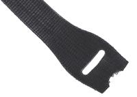 285-4562 RS PRO Cable Tie, Hook and Loop, 150mm x 20 mm, Black Fabric, Pk-25