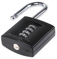 xr0158-50 ABUS Combination Weatherproof Steel Combination Padlock, 8mm Shackle, 52mm Body