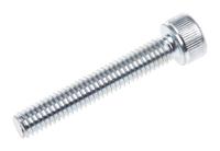 491-5237 RS PRO Bright Zinc Plated Steel Hex Socket Cap Screw, DIN 912, M4 x 25mm