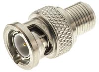 r142095000w Radiall, Plug Cable Mount BNC Connector, 75Ω, Crimp Termination, Straight Body