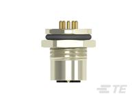 t4141l12051-000 TE Connectivity Circular Connector, 4 Contacts, Panel, M12 Connector, Socket, Female, IP67, M12 Series