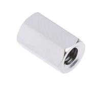 222-389 RS PRO Standoff, M3 x M3 Thread, 8mm Body, Brass, Female/Female
