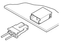 bhsr-02vs-1np JST, BHSR Male Connector Housing, 3.5mm Pitch, 2 Way, 1 Row