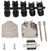 l717d-e09p-st3 Amphenol Communications Solutions 9 Way Panel Mount D-sub Connector Plug