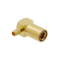 131-8403-101 Cinch Mini-SMB Series, Plug Cable Mount SMB Connector, 75Ω, Crimp Termination, Right Angle Body
