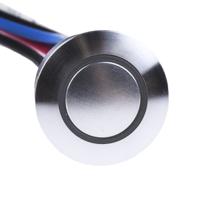 175-8464 RS PRO Illuminated Push Button Switch, Momentary, Panel Mount, 16mm Cutout, SPST, RGB LED, 36V dc, IP67